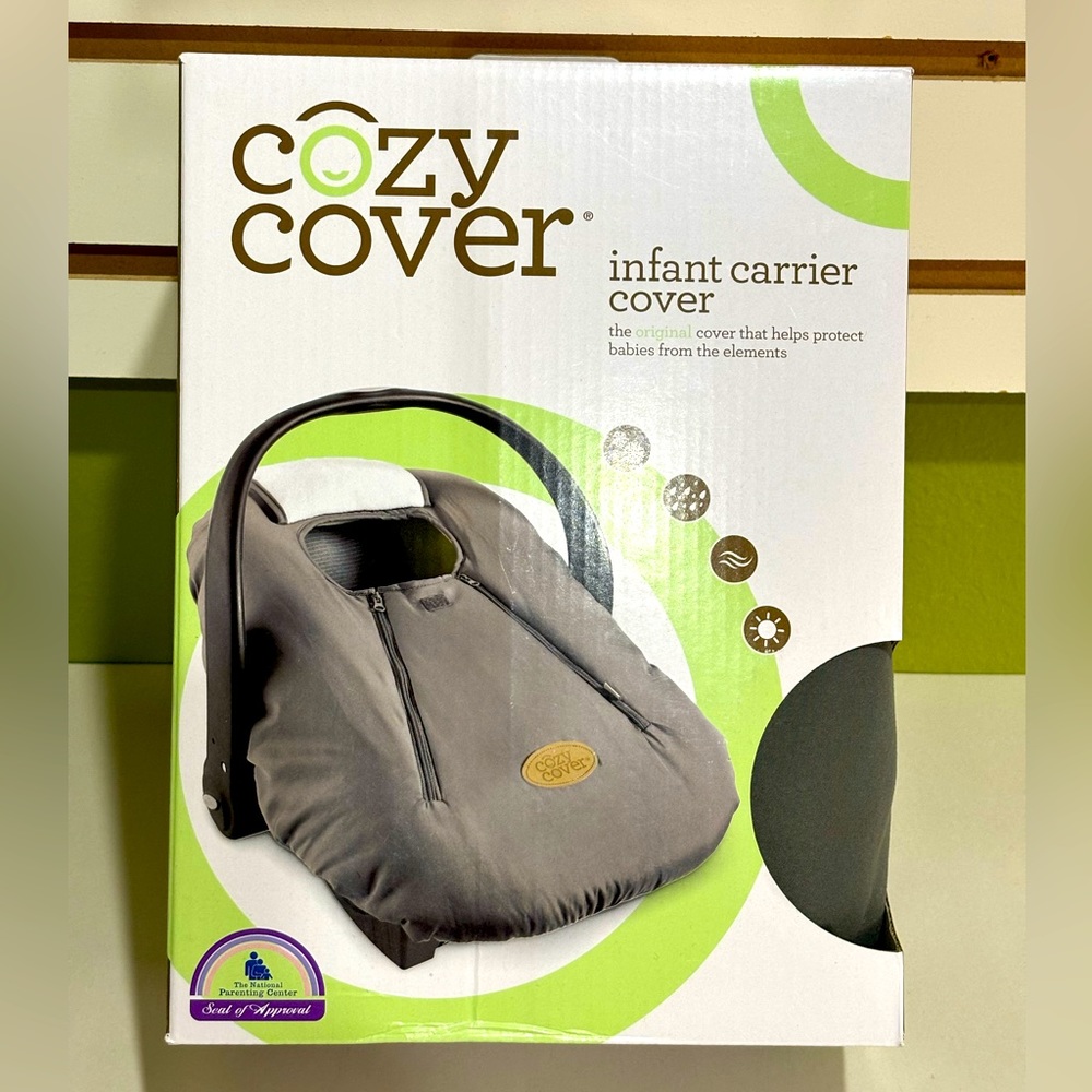 Cozy Cover Infant Carrier Cover Charcoal One Size